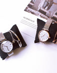 Wrist Watches Douyin The Same Gypsophila Watch Set Wechat Ladies Watch Bracelet Two-piece Set