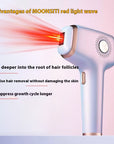 Electric Household Laser Lady Shaver Hair Removal Pubic Hair Trimmer