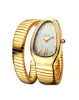 Women's Stainless Steel Diamond Serpentine Watch