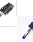 Hairbrush Anti Klit Brushy Haarborstel Women Detangler Hair Brush Bristle Nylon Scalp Massage  Teaser Hair Brush Comb