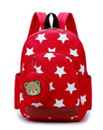 A small bear nursery school bag double shoulder bag