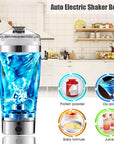 Electric Protein Shake Stirrer USB Shake Bottle Milk Coffee Blender Kettle Sports And Fitness Charging Electric Shaker Cup