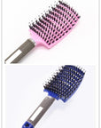 Hairbrush Anti Klit Brushy Haarborstel Women Detangler Hair Brush Bristle Nylon Scalp Massage  Teaser Hair Brush Comb