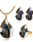 Water Drop Jewelry Set