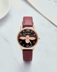 Ladies Fashion Little Bee Simple Quartz Watch