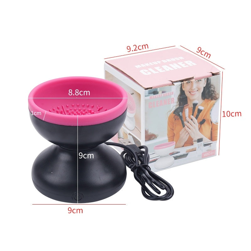 Portable Automatic Electric Makeup Brush Cleaner Machine Details