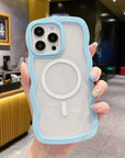 Magnetic Suction Suitable Big Wave Material Phone Case