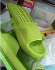 Mint colored Hot Summer Cute Super Soft Slippers For Women Men