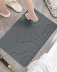 Diatom Mud Absorbent Pad Bathroom Mats Non-slip