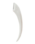 Curved Moon Eyebrow Trimming Knife With Comb - White Extension