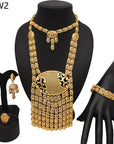 24K Gold Plated Banquet Necklace Suit