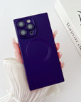 Solid Color Square Magnetic Phone Case