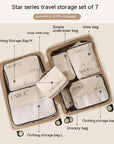 Travel Storage Bag Set Packing