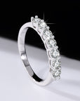 Fashion Seven Stars Row Diamond Ring Women