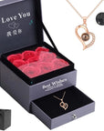 100 Languages I Love You Necklace Gift Box