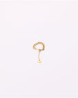 Simple Thick Chain Ring Female Ins Online Influencer Fashion Temperament Pull Adjustable