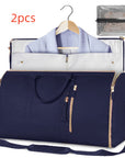 Large Capacity Travel Duffle Bag Women's Handbag Folding Suit Bag Waterproof Clothes Totes