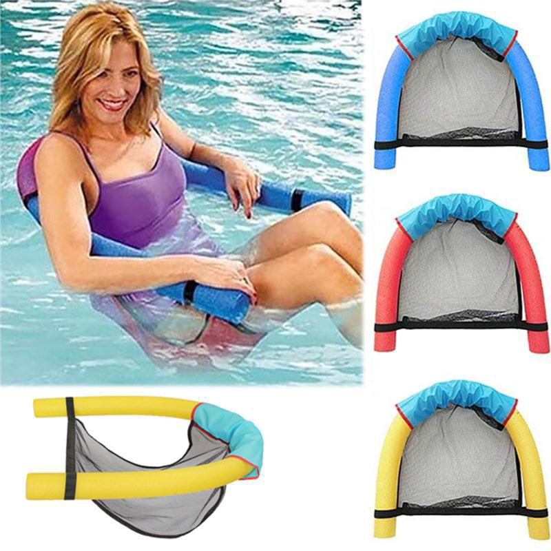 Women using Mesh Floating Chair for Swimming Pool