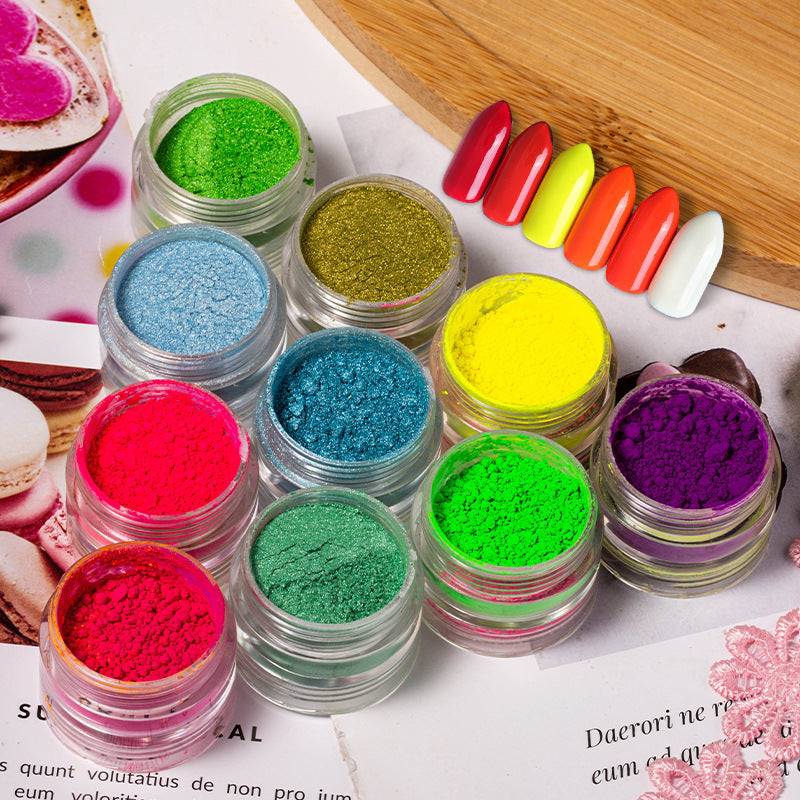 6 Colors Optional Pearl Powder Dyed Powder