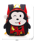 New Korean Cartoon Schoolbag For Kindergarten 1-3-6 Years Old Anti-lost