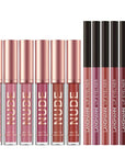 All 6-Piece Lip Liner and Liquid Lipstick Set