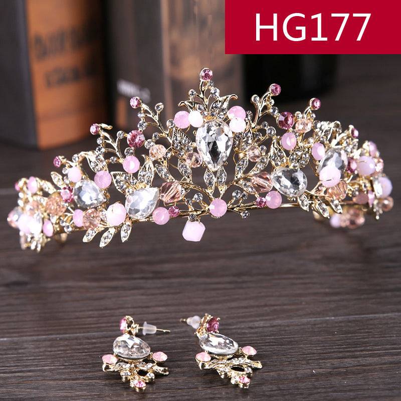 Bridal Crown Hair Accessories Alloy Handmade Jewelry