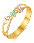 Little Daisy Gold Bracelet  in white background