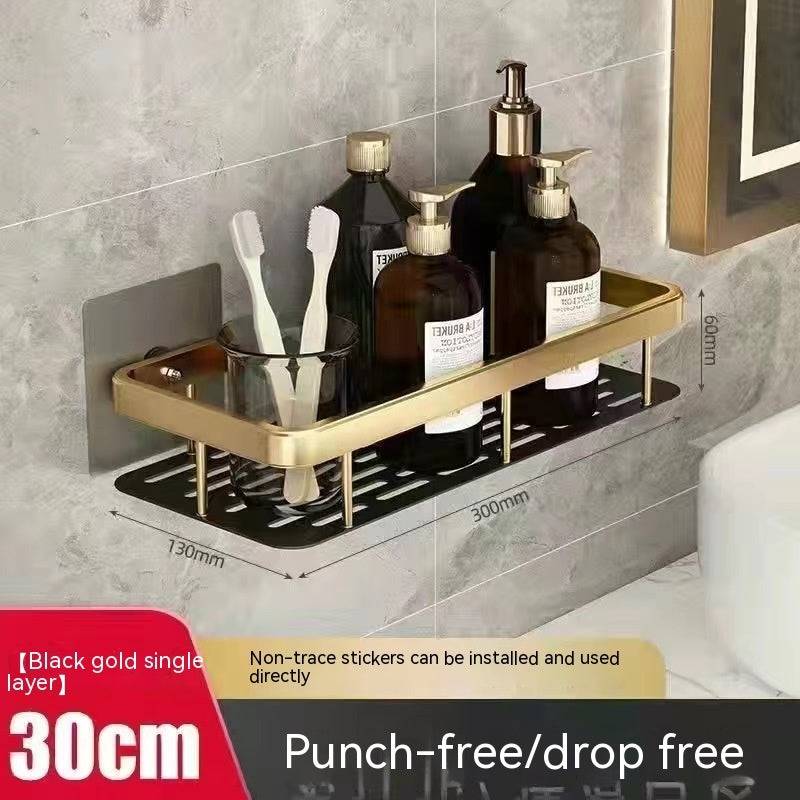 Bathroom Punch Free Storage Rack Household