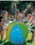 Outdoor PVC Inflatable Watermelon Water Spray Ball Beach Play Toy