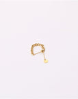 Simple Thick Chain Ring Female Ins Online Influencer Fashion Temperament Pull Adjustable