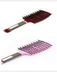 Hairbrush Anti Klit Brushy Haarborstel Women Detangler Hair Brush Bristle Nylon Scalp Massage  Teaser Hair Brush Comb