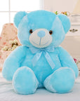 Creative Light Up LED Teddy Bear Stuffed Animals Plush Toy Colorful Glowing Gift For Kids Pillow