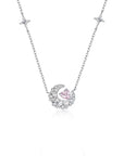 Beautiful Stars and Moon Star Necklace for Women