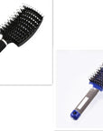 Hairbrush Anti Klit Brushy Haarborstel Women Detangler Hair Brush Bristle Nylon Scalp Massage  Teaser Hair Brush Comb