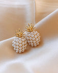 Pineapple Starfish Pearl Earrings