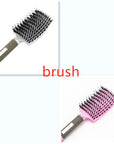 Hairbrush Anti Klit Brushy Haarborstel Women Detangler Hair Brush Bristle Nylon Scalp Massage  Teaser Hair Brush Comb