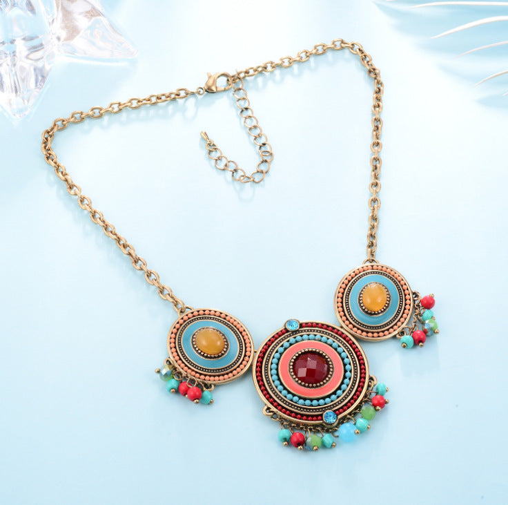 Beautiful Long Bohemian Necklaces with Chain