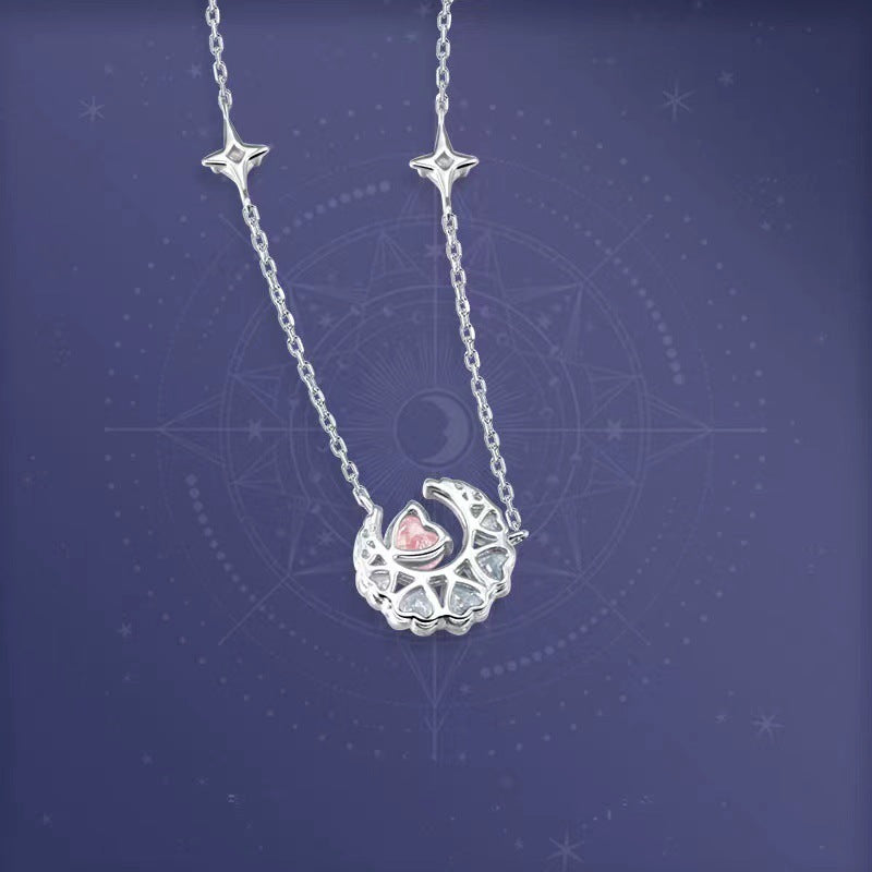 Pendant of Stars and Moon Star Necklace