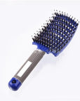 Hairbrush Anti Klit Brushy Haarborstel Women Detangler Hair Brush Bristle Nylon Scalp Massage  Teaser Hair Brush Comb