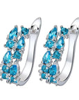 Diamond Crystal Zircon Ear Clip Affordable Luxury Earrings Women