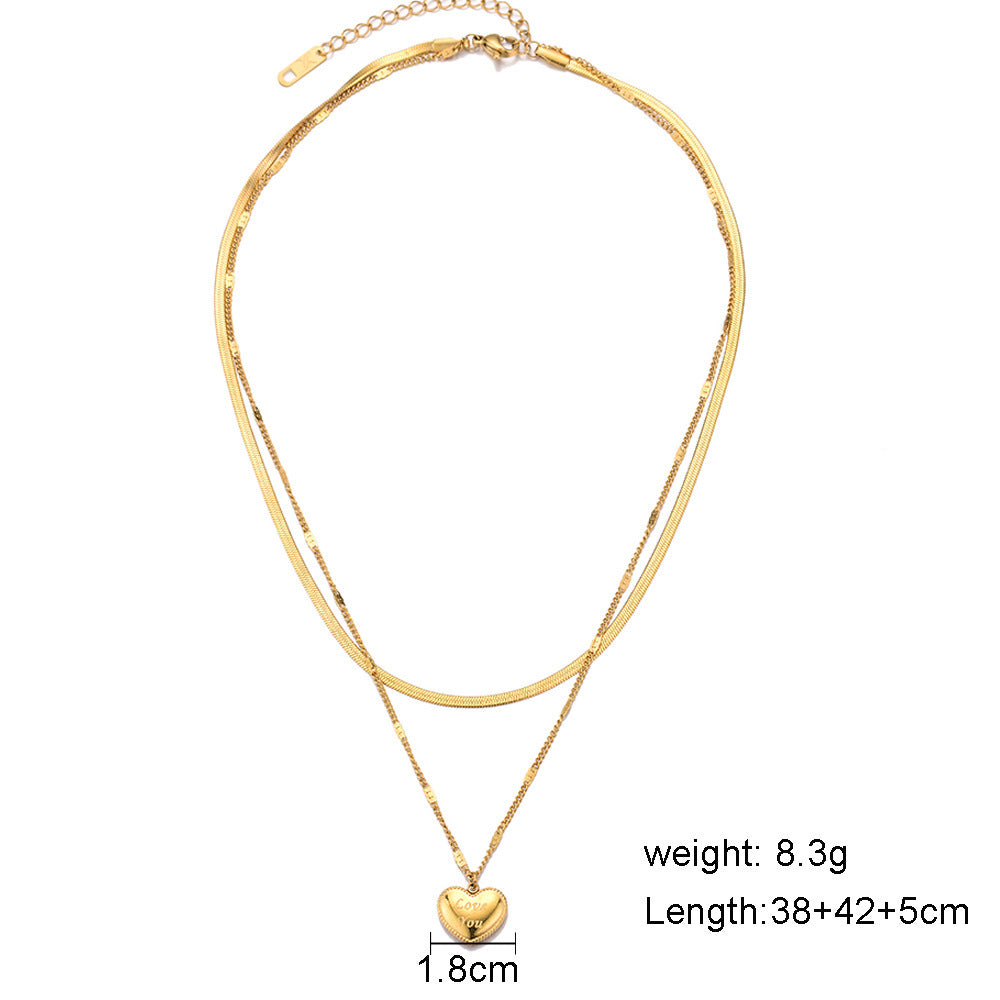 Product information of Luxury Love Necklace