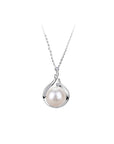 925 Sterling Silver Necklace Temperament Wild Freshwater Pearl