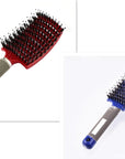 Hairbrush Anti Klit Brushy Haarborstel Women Detangler Hair Brush Bristle Nylon Scalp Massage  Teaser Hair Brush Comb