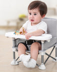 Children's Dining Chair Baby Table Foldable Portable