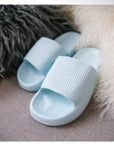 Hot Summer Cute Super Soft Slippers For Women Men over a soft feather