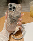 Water Ripple Lens Protector Butterfly Silicone Phone Case