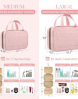 Travel Toiletry Bag Portable Bag With Hook Details