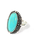 Vintage Oval Turquoise Rings For Men And Women