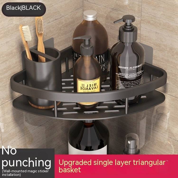 Bathroom Punch Free Storage Rack Household