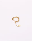 Simple Thick Chain Ring Female Ins Online Influencer Fashion Temperament Pull Adjustable